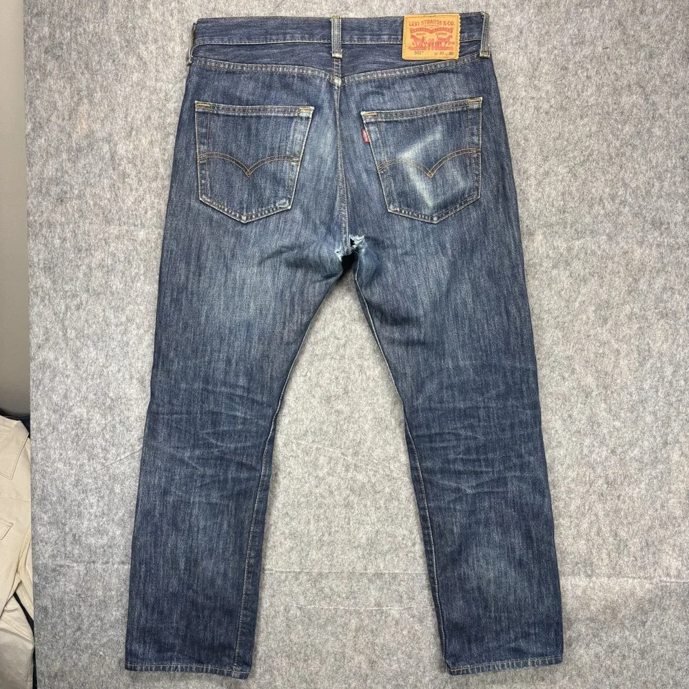Flawed Levi's 501 Lot Button Fly Jeans 32x28 Honeycomb Hige Straight Button Fly